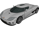 Koenigsegg CCX 3D Model preview