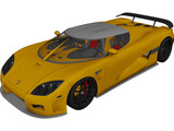 Koenigsegg CCX 3D Model preview