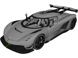 Koenigsegg Jesko (2020) 3D Model preview