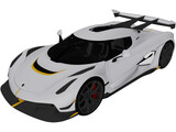 Koenigsegg Jesko (2021) 3D Model