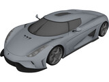 Koenigsegg Regera (2015) 3D Model preview