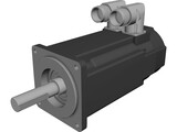 Kollmorgan AKM4 Motor 3D Model preview