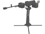 Kord Machine Gun 6P50-3 3D Model preview