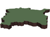 Kosova 3D Model