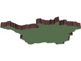 Kosova 3D Model