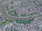 Krakow City, Poland (2019) 3D Model preview