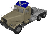 KrAZ 256 B1 3D Model preview