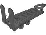 Kraz Trailer 3D Model preview