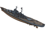 Kreml Warship 3D Model