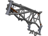 KTM 950 Rally LC8 Frame 3D Model preview