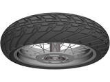KTM Moto Backwheel LC4 Supermotard 3D Model