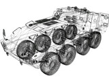 KTO Rosomak 3D Model