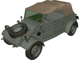 Kubelwagen 3D Model preview