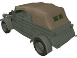 Kubelwagen 3D Model