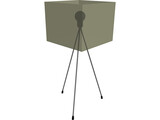 Kwadratowa Lamp 3D Model preview