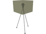 Kwadratowa Lamp 3D Model