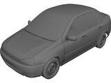 Lada Kalina 1.6 3D Model preview