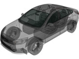 Lada Vesta Sedan (2015) 3D Model