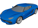 Lamborghini Asterion Concept (2014) 3D Model preview