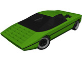 Lamborghini Bravo (1974) 3D Model preview