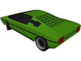 Lamborghini Bravo (1974) 3D Model