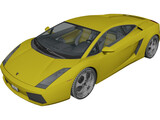 Lamborghini Gallardo 3D Model preview