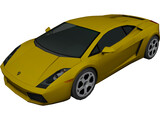 Lamborghini Gallardo 3D Model preview