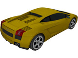 Lamborghini Gallardo 3D Model