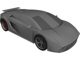 Lamborghini Gallardo 3D Model preview