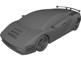 Lamborghini Gallardo Concept 3D Model preview
