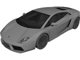 Lamborghini Gallardo LP560-4 3D Model preview