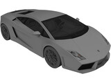 Lamborghini Gallardo LP560-4 3D Model