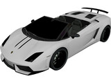 Lamborghini Gallardo LP570 Spyder 3D Model preview