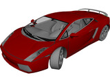 Lamborghini Gallardo 3D Model preview