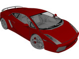 Lamborghini Gallardo 3D Model