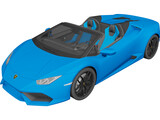 Lamborghini Huracan LP610-4 Spyder (2017) 3D Model preview