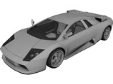 Lamborghini Murcielago 3D Model preview