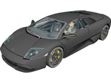 Lamborghini Murcielago LP640 3D Model preview