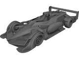Lamborghini PML-F F1 Concept 3D Model preview