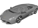 Lamborghini Reventon (2008) 3D Model preview