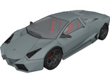 Lamborghini Reventon 3D Model preview