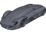 Lamborghini Terzo Millennio Concept 3D Model preview
