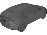 Lamborghini Urus (2018) 3D Model