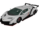 Lamborghini Veneno LP750-4 (2013) 3D Model preview