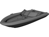 Lancha 3D Model preview