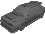 Lancia Delta HF Integrale Evoluzione 3D Model preview