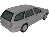 Lancia Lybra Wagon (1999) 3D Model
