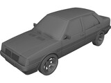 Lancia Prisma 1600 3D Model preview
