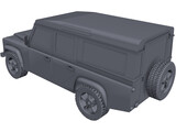 Land Rover Defender 110 3D Model preview