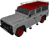 Land Rover Defender 110 3D Model preview